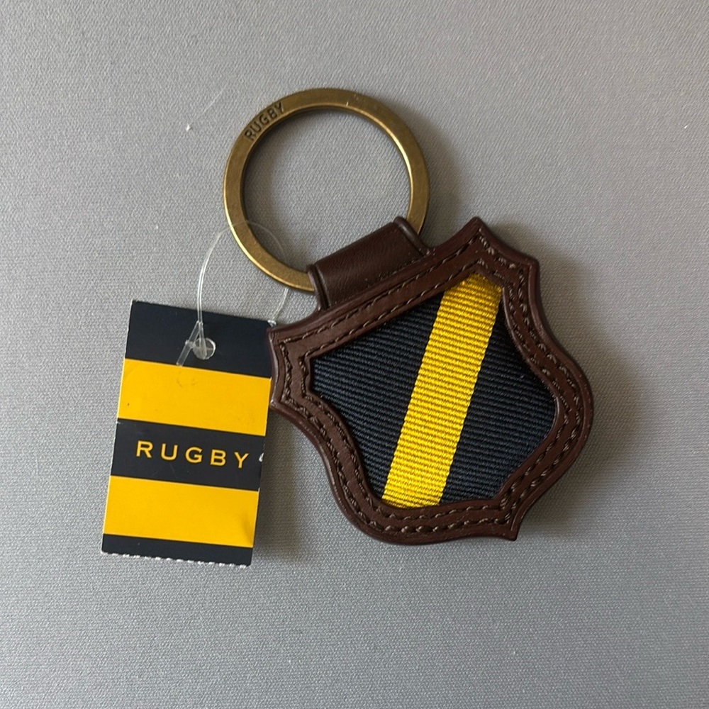 Rugby by Ralph Lauren Leather Keychain